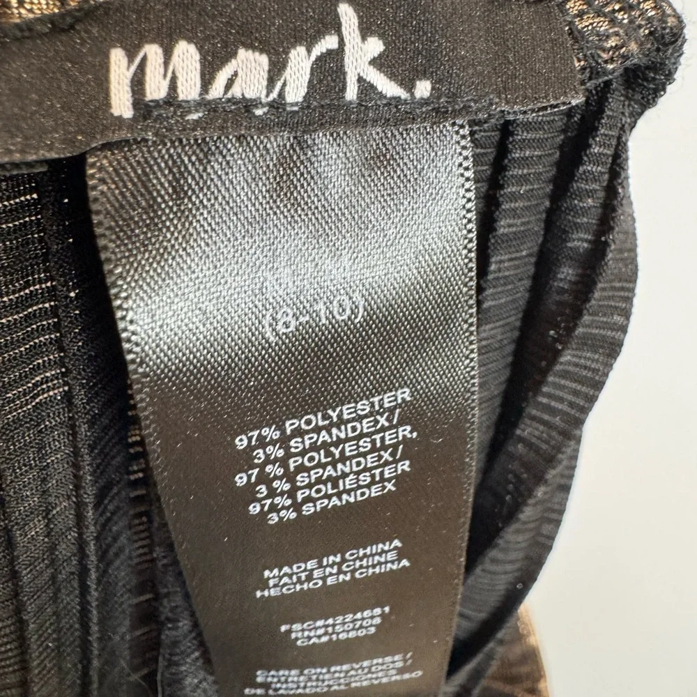 mark. Metallic Wide Leg Pants - Picture 2 of 5
